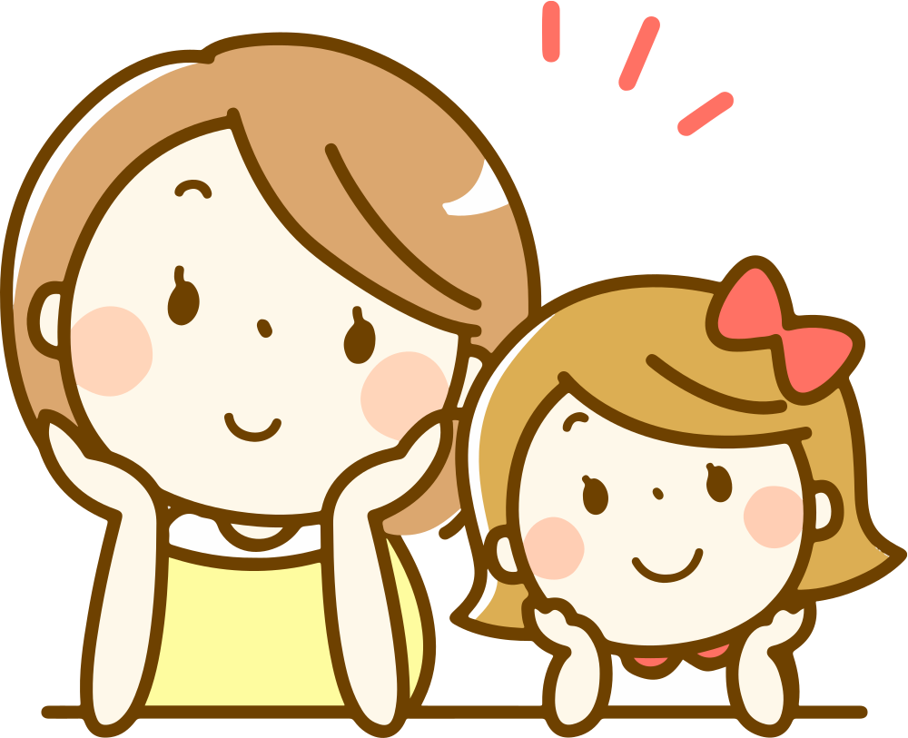 Onlinelabels Clip Art Mother And Daughter 2